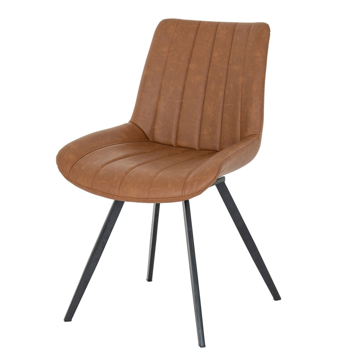 Malmo Tan Swivel Dining Chair - image 2