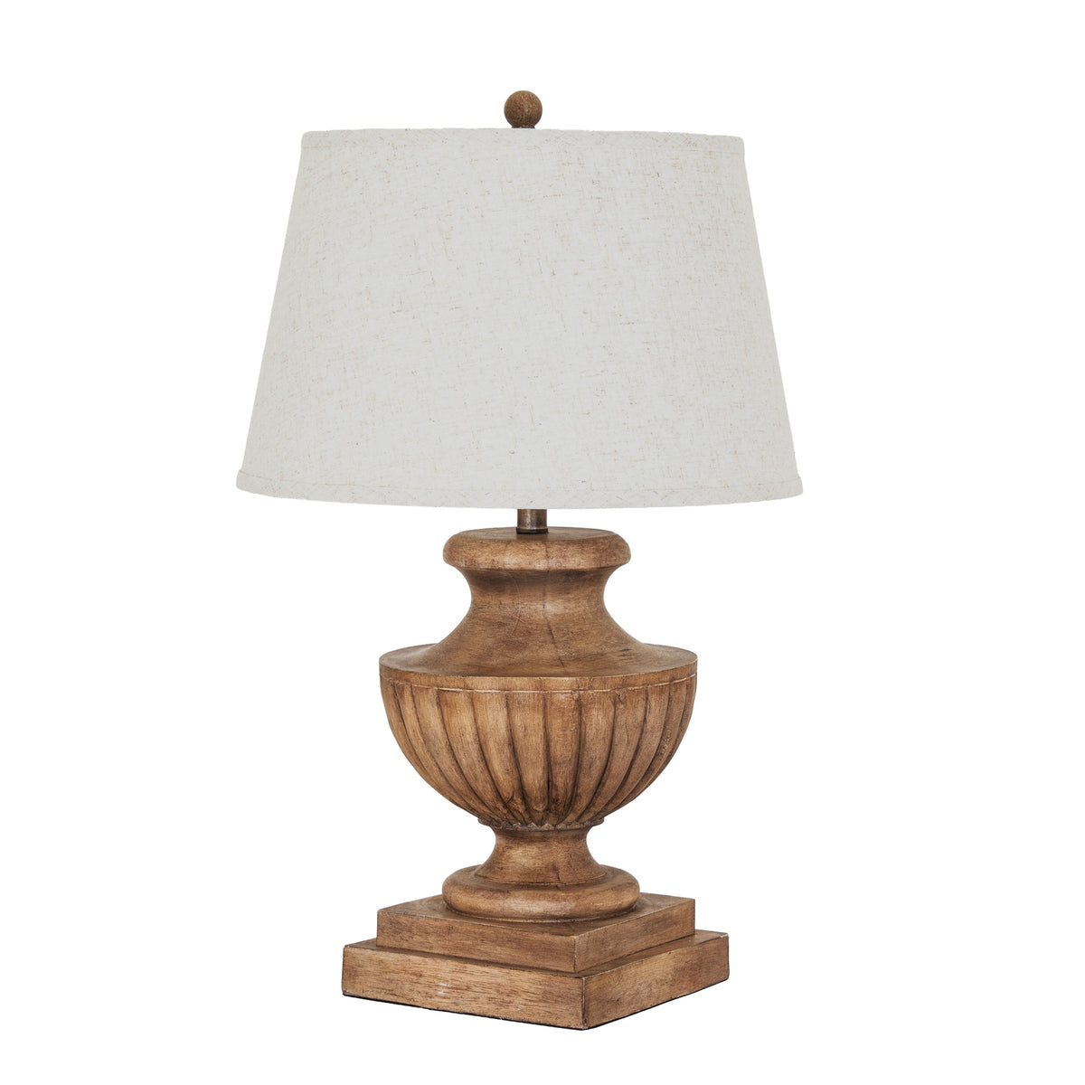 Marbelle Table Lamp With Edged Linen Shade - image 2