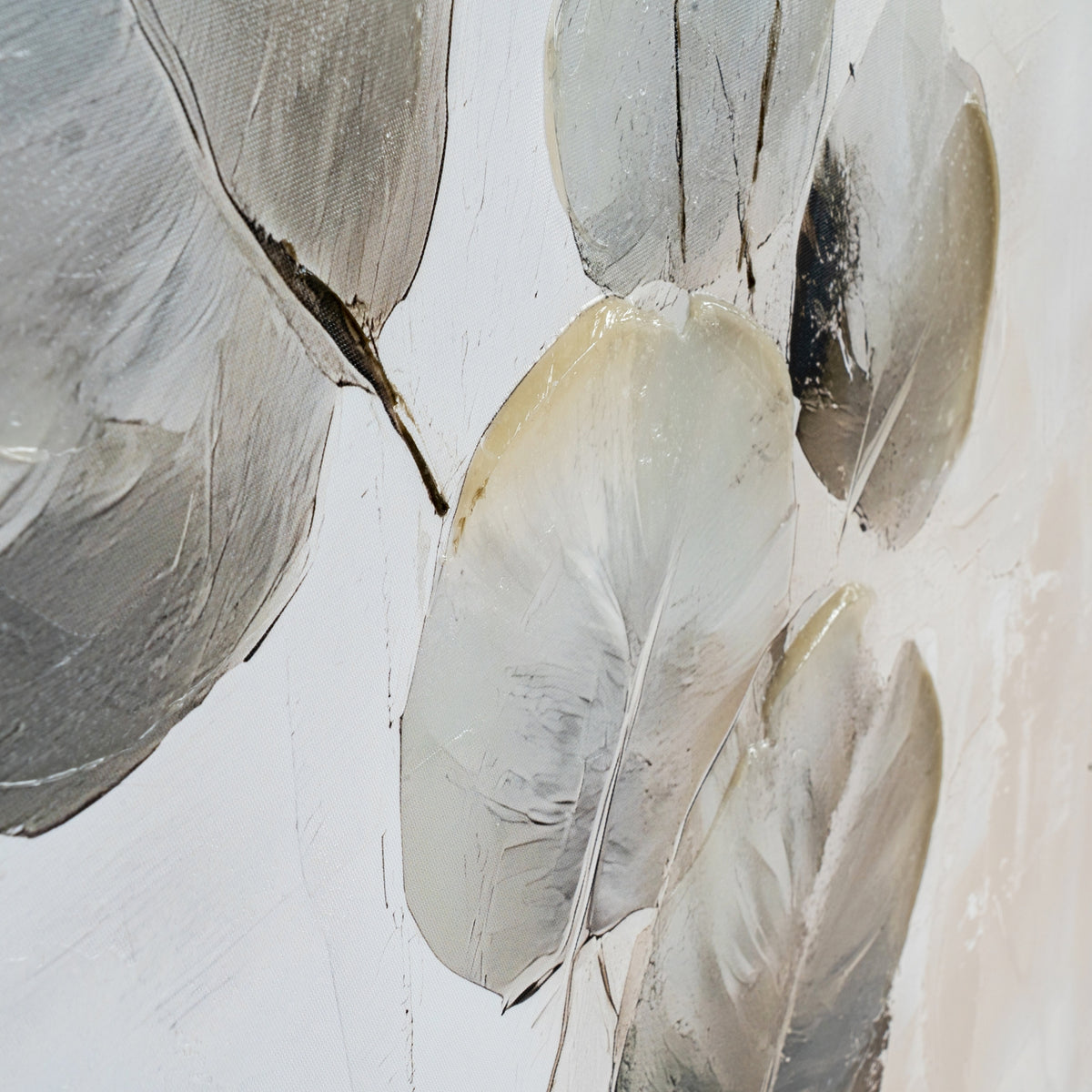 Silvra Hand Painted Canvas In Frame - image 4