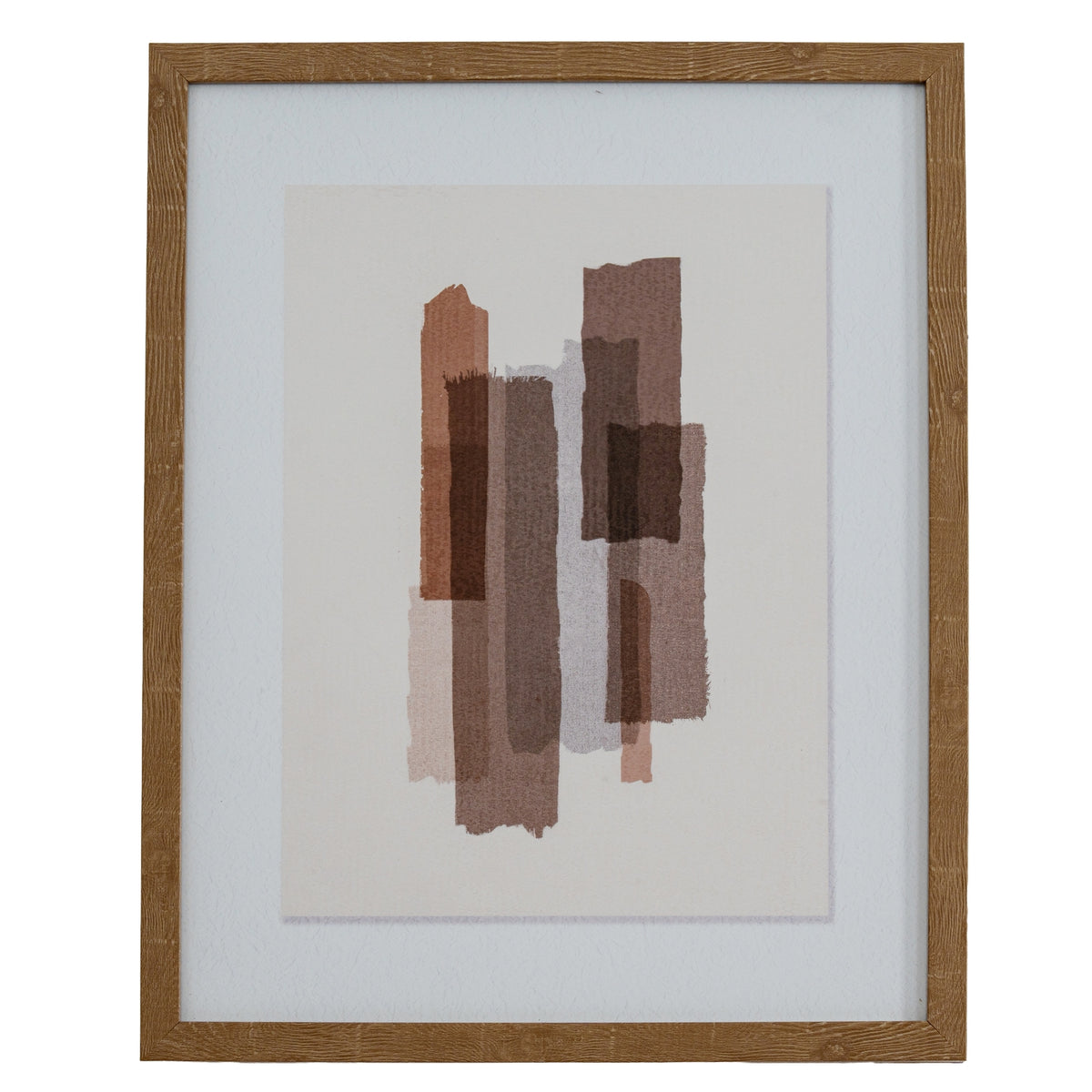 Tydis Art Mounted In Wooden Frame - image 1