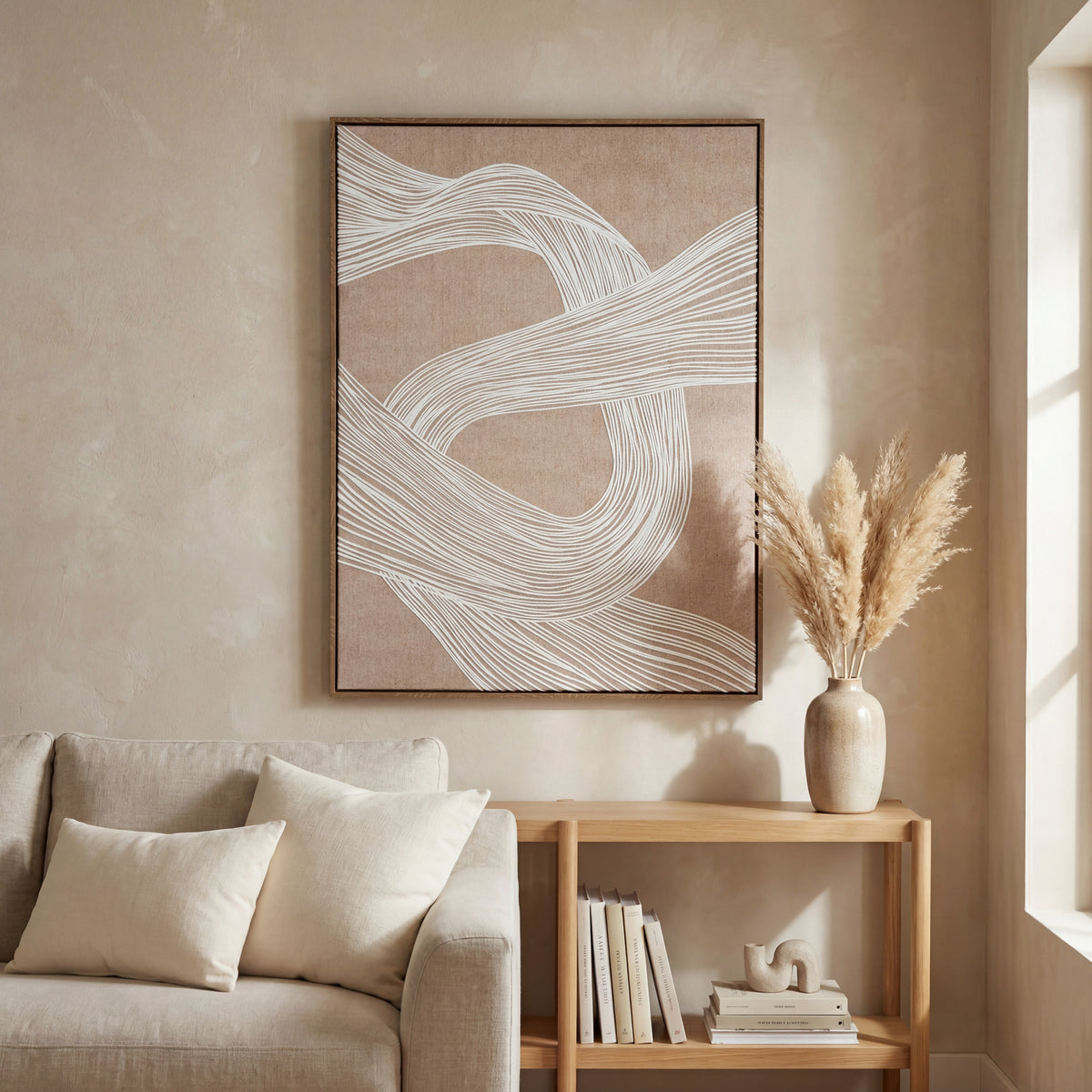 Clayre Line Art In Frame - image 1