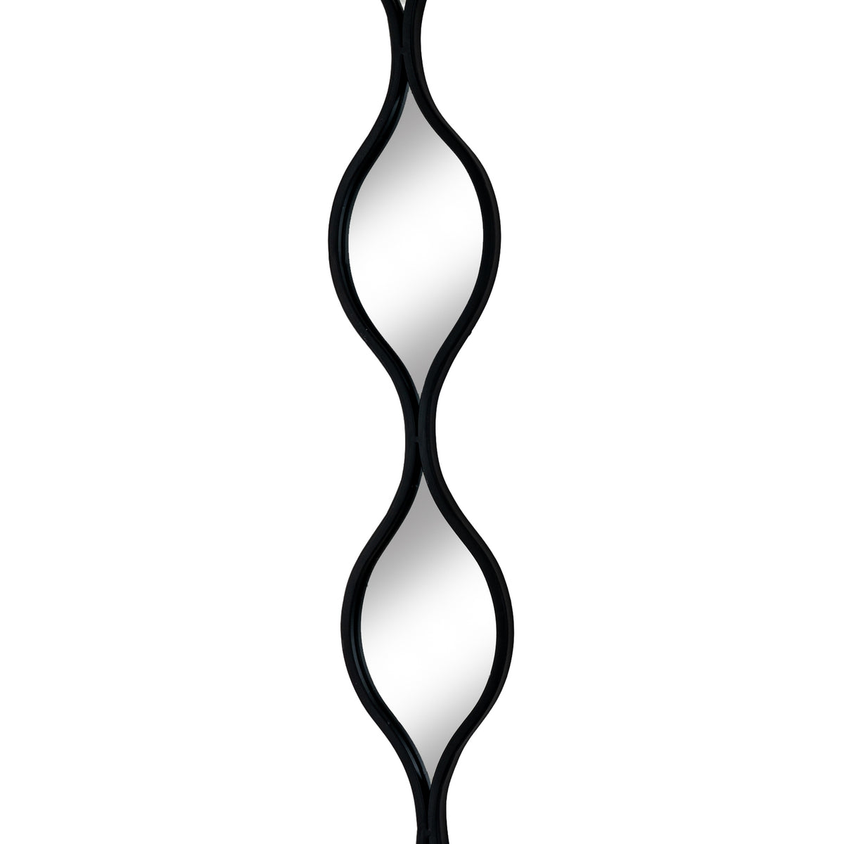 Decorative Hanging Black Mirror - image 2