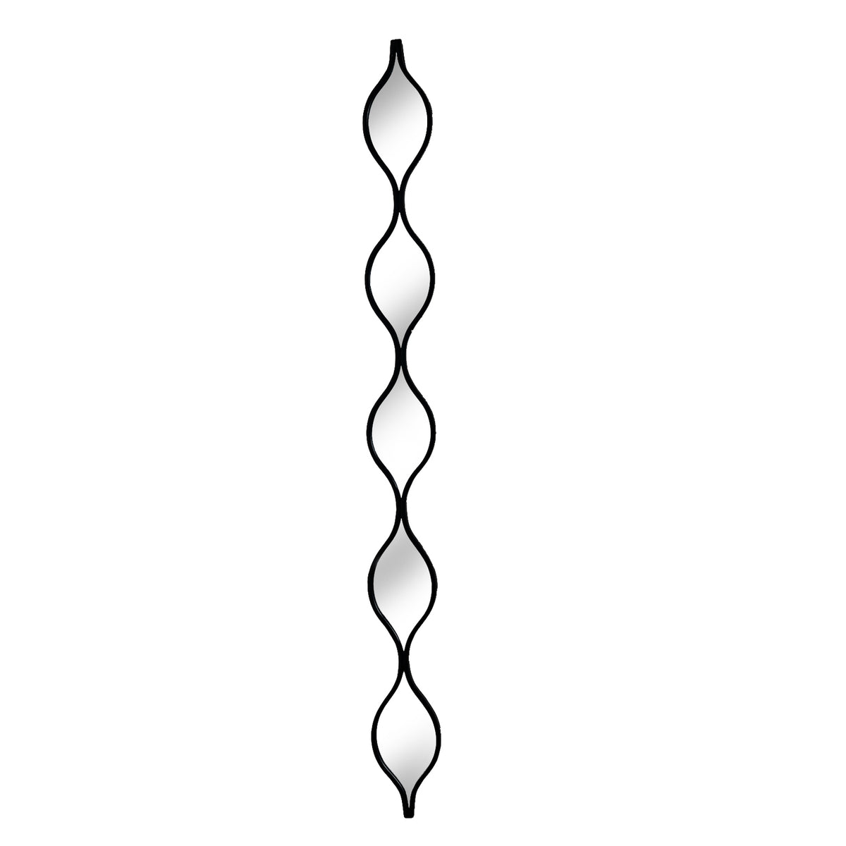 Decorative Hanging Black Mirror - image 1