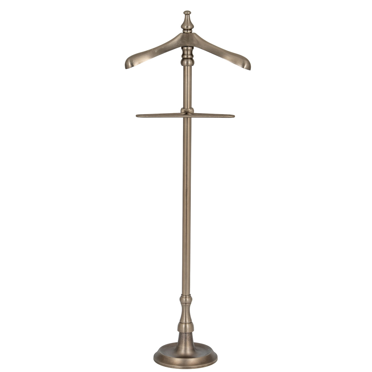 Antiqued Silver Valet Stand - image 1