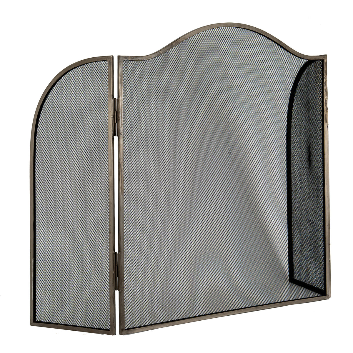 Antiqued Silver Large  Fire Screen - image 4