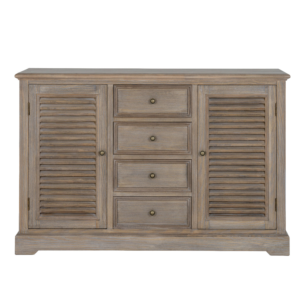 Delphine Collection 2 Door 4 Drawer Large Dresser Base - image 4