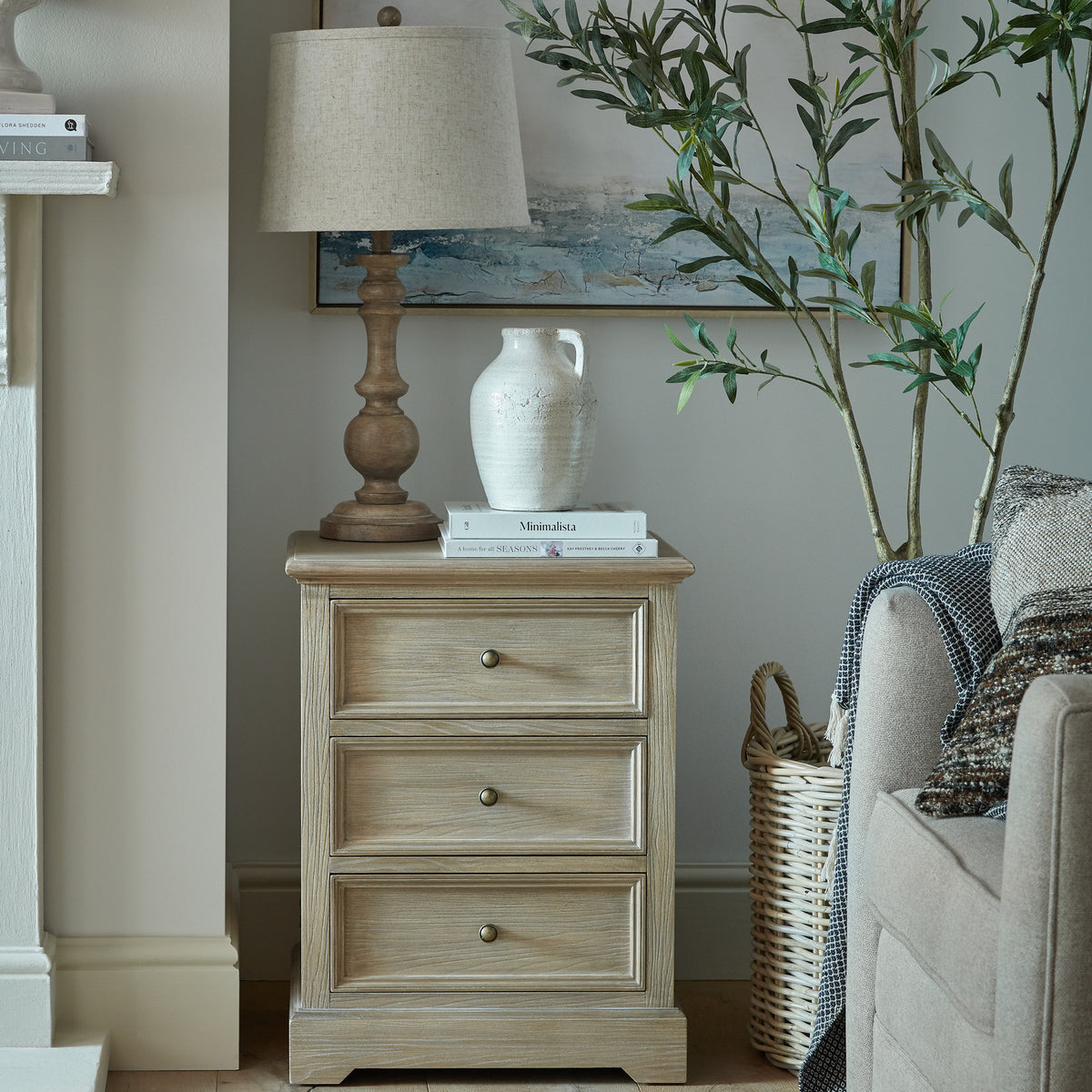 Delphine Collection 3 Drawer Chest - image 1