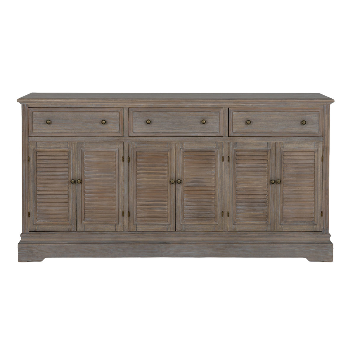 Delphine Collection 6 Door 3 Drawer Large Dresser Base - image 4