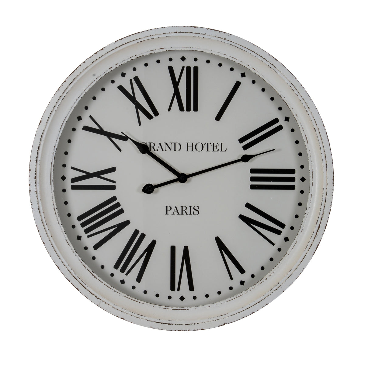 Hotel Paris White Clock With Glass - image 1