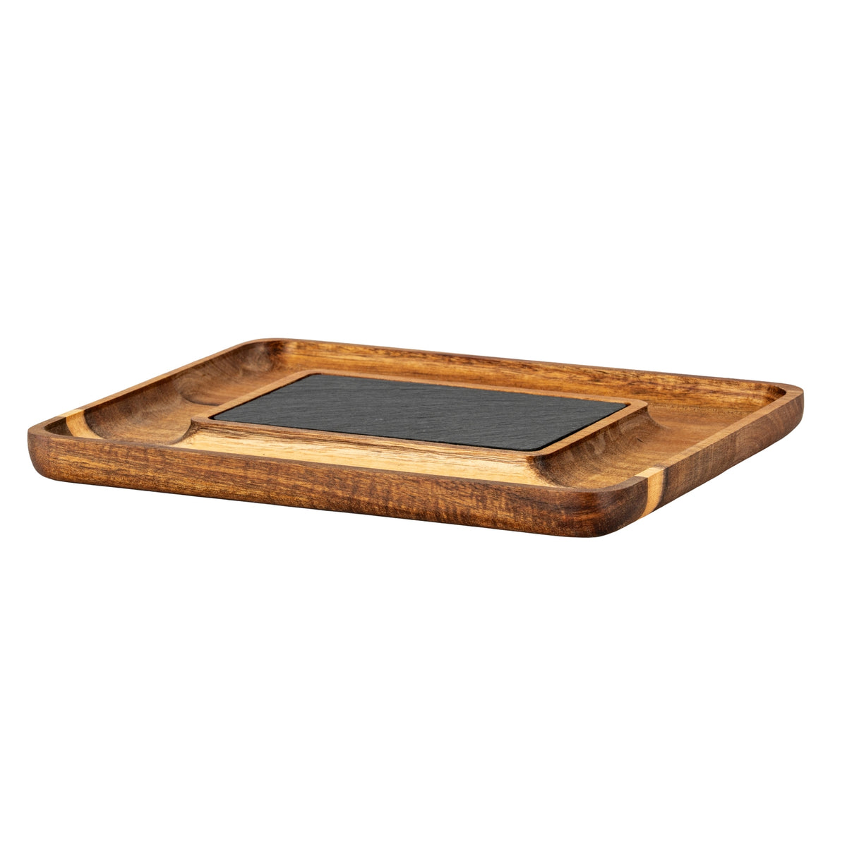 Acacia Serving Tray with Slate - image 3