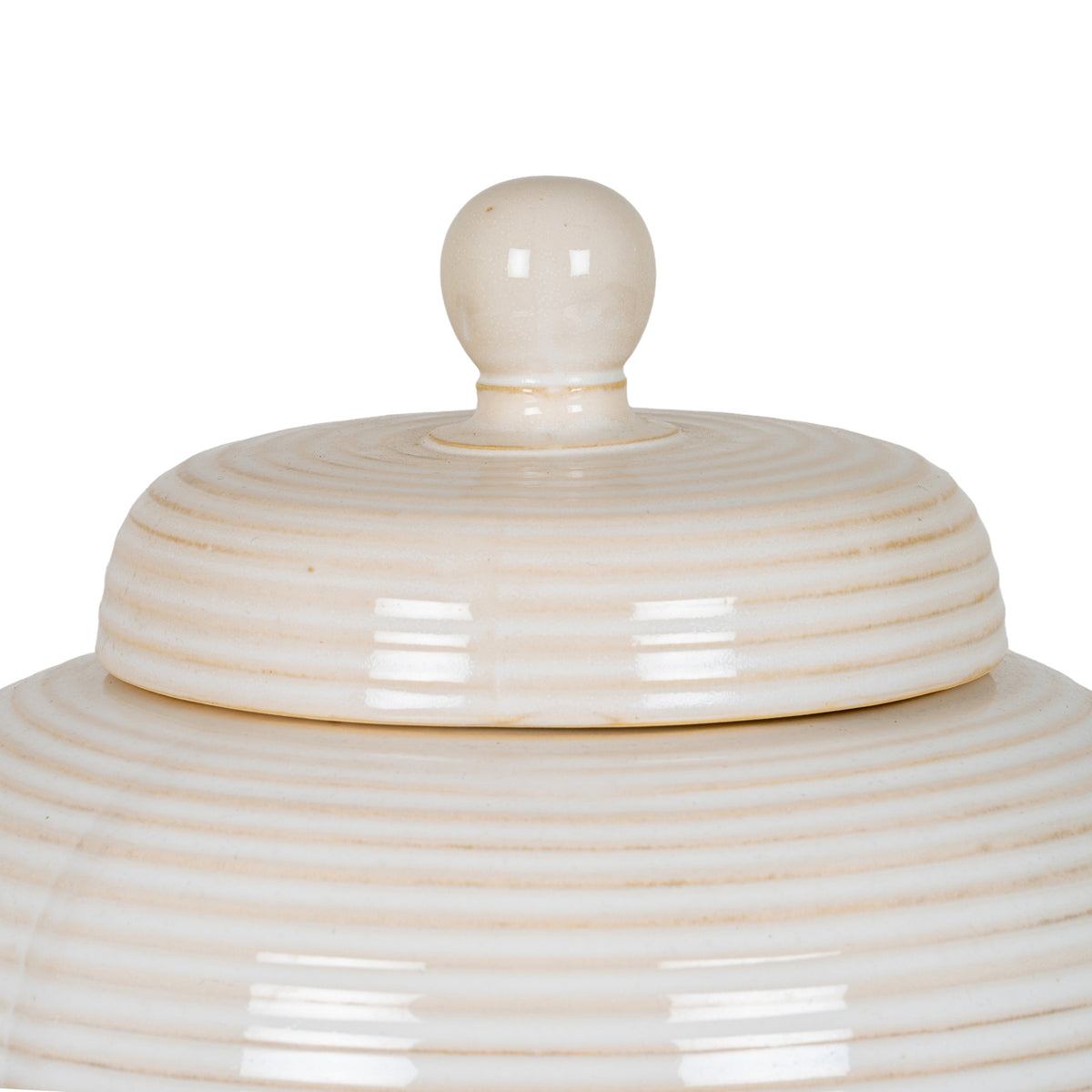 Neva Large Lidded Ceramic Jar - image 3