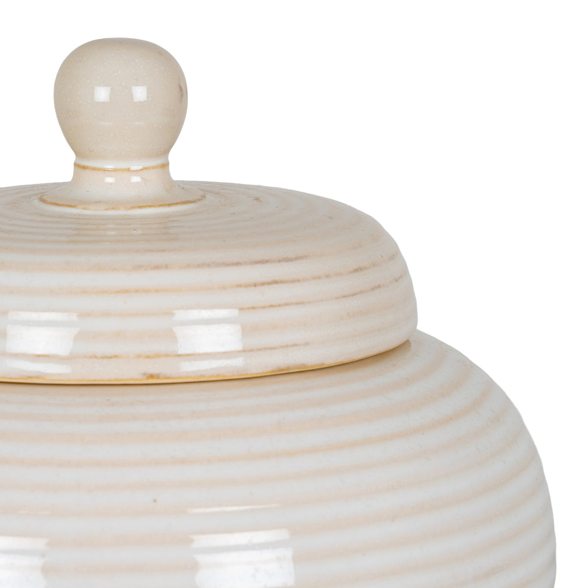 Neva Small Lidded Ceramic Jar - image 3