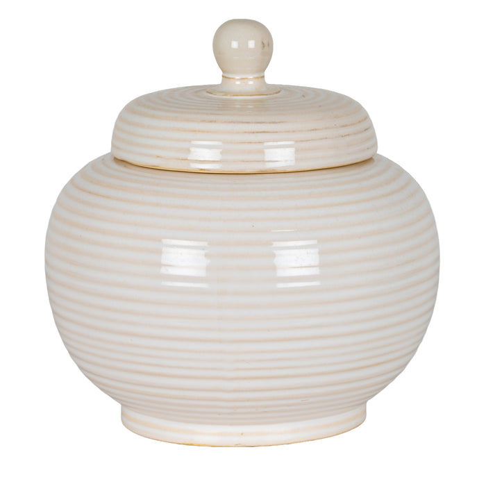 Neva Small Lidded Ceramic Jar