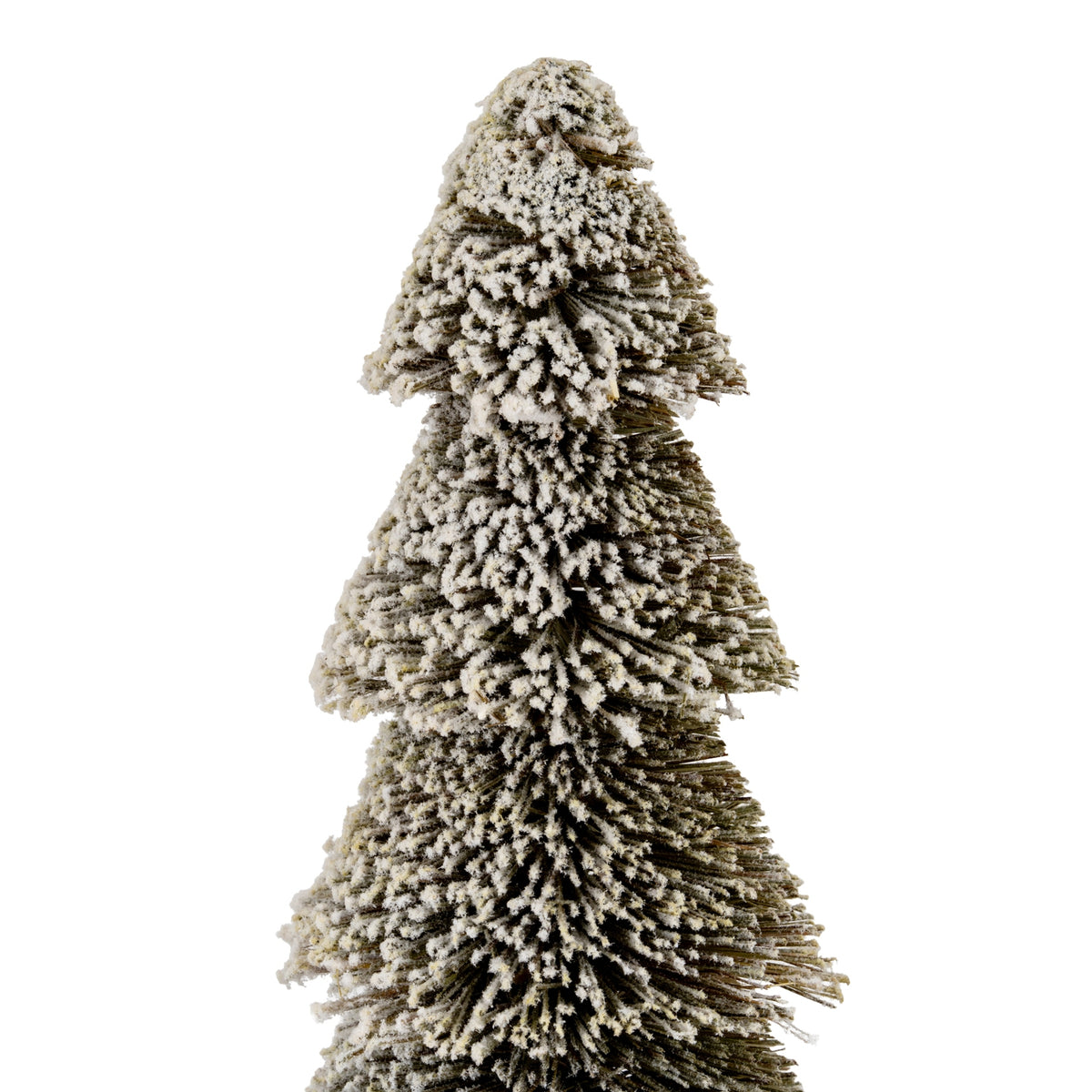 Large Tiered Snowy Brush Tree - image 2