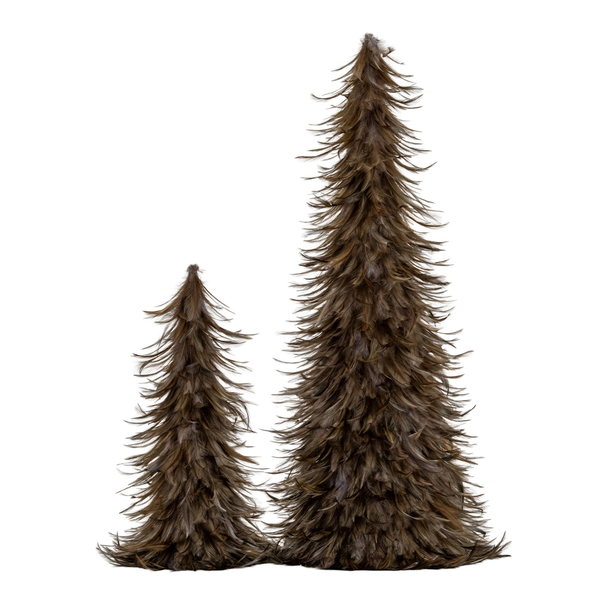 Large Fawn Feather Tree - image 4