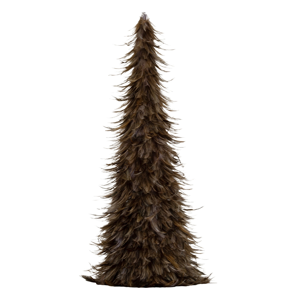 Large Fawn Feather Tree - image 1