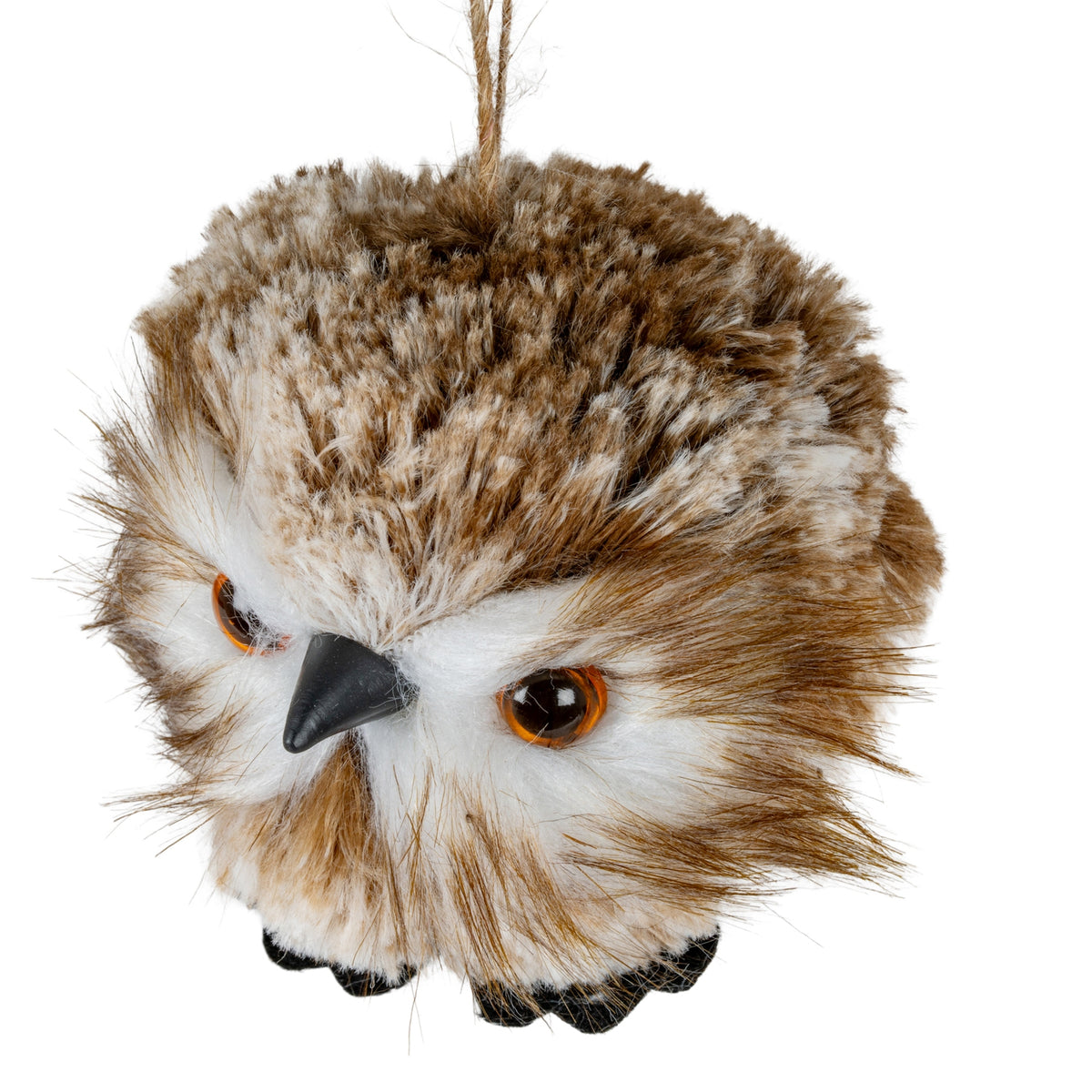 Feather Winter Owl Decoration - image 2