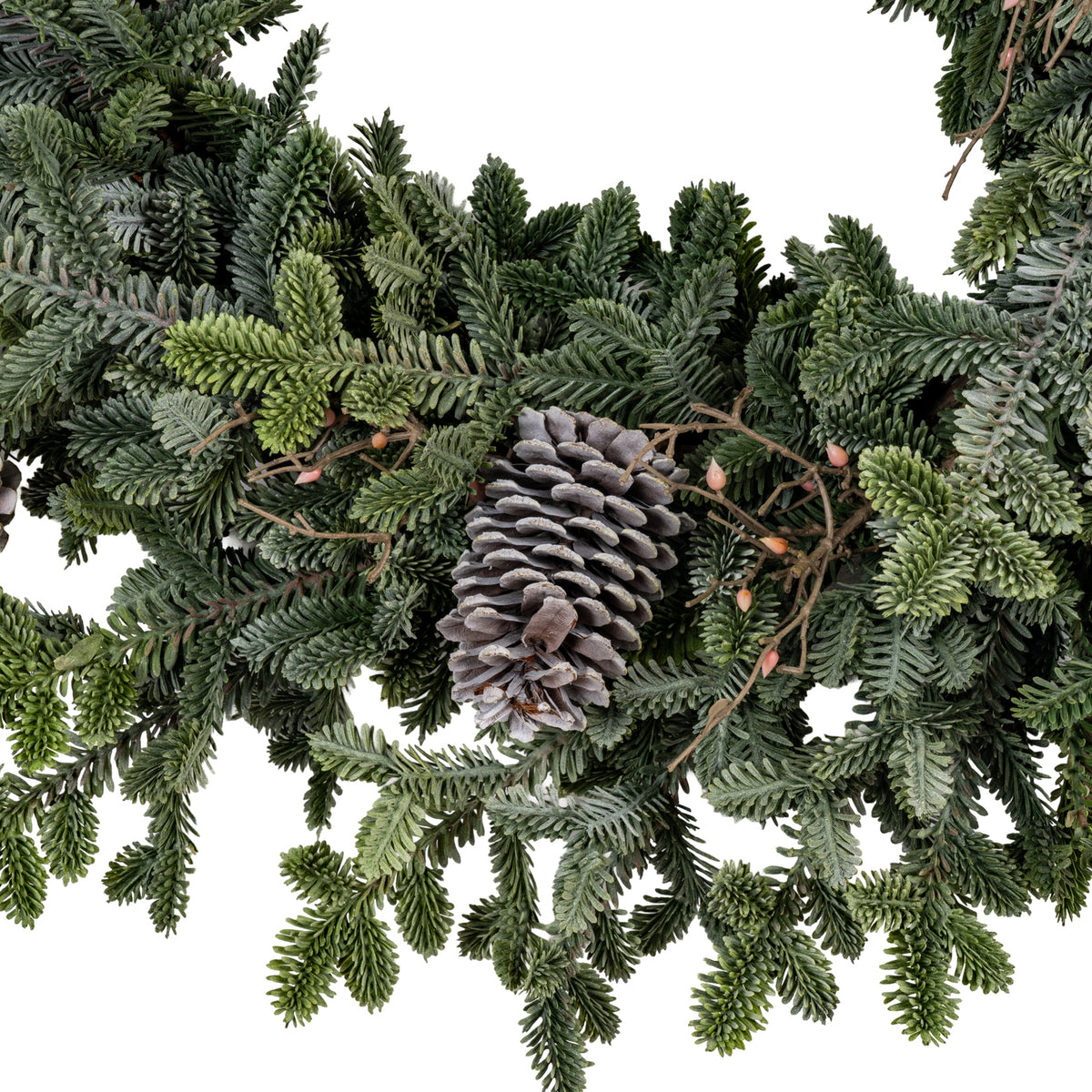 Woodland Pine Wreath With Pinecones - image 2