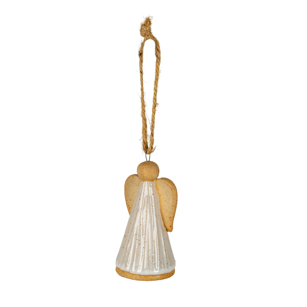 Flurry Angel Ceramic Tree Ornament - image 1