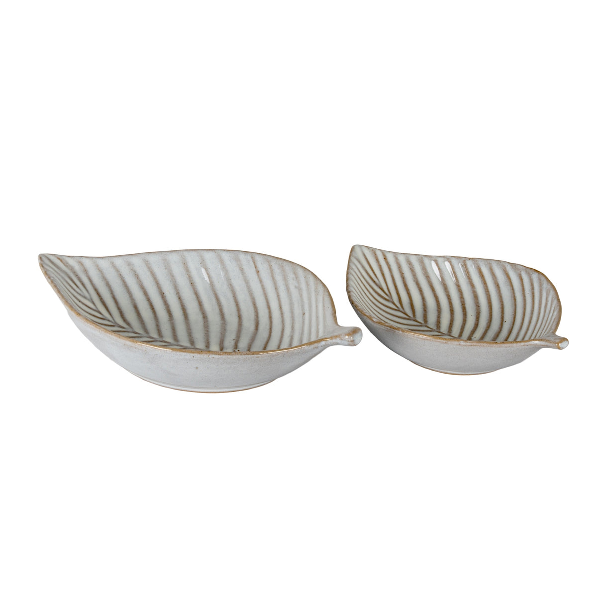 Alora Ceramic Elm Leaf Large Dish - image 4