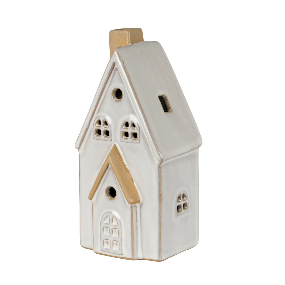 Alora Ceramic Medium Townhouse With LED Light - image 1