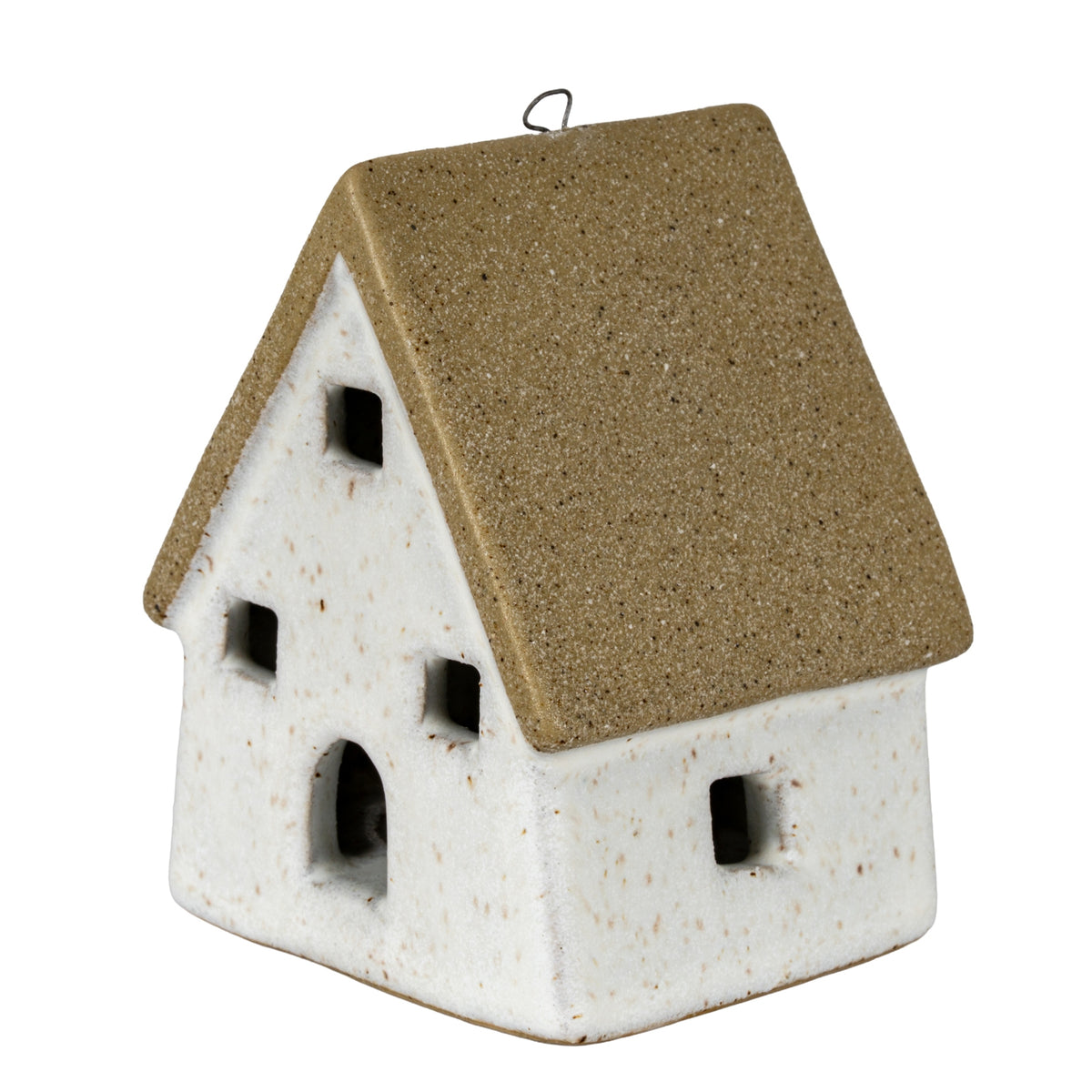 Alora Ceramic Large Town Cottage With LED Lights - image 1