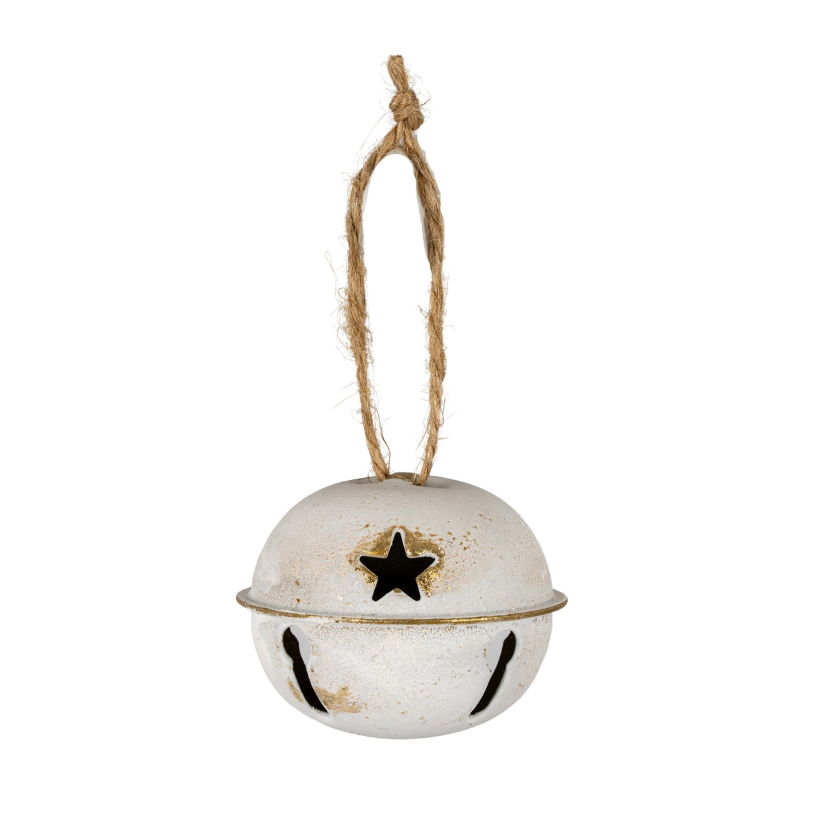 White Metal Nordic Bell Decoration - image 1