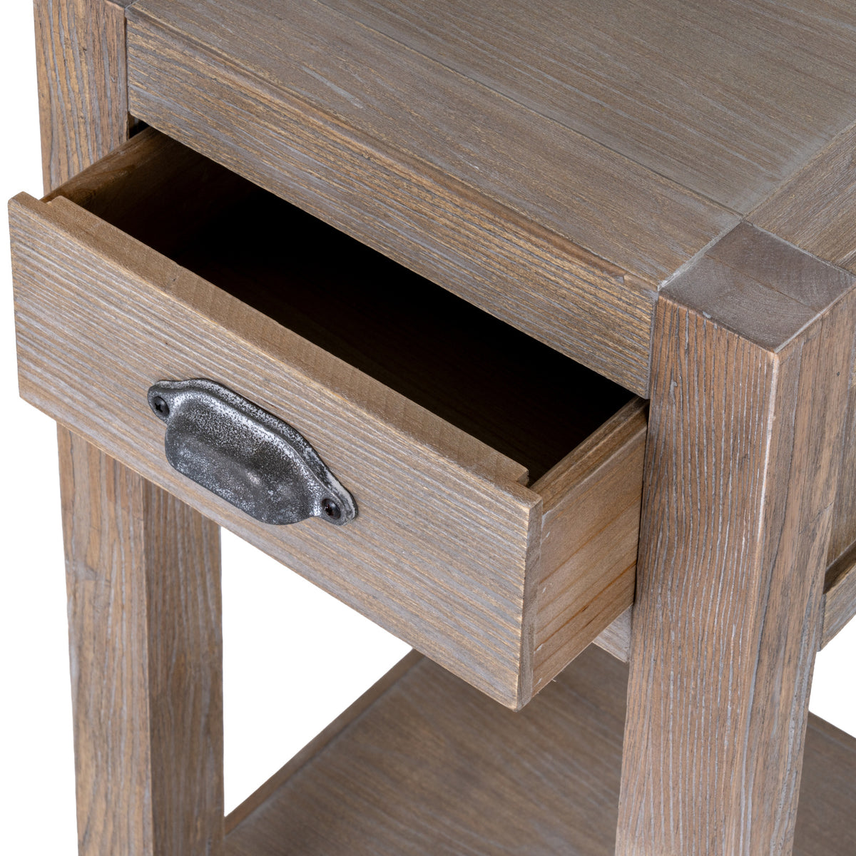 Haldon Collection Large 1 Drawer Lamp Table - image 3