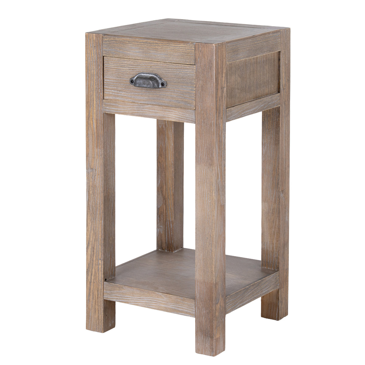 Haldon Collection Large 1 Drawer Lamp Table - image 1