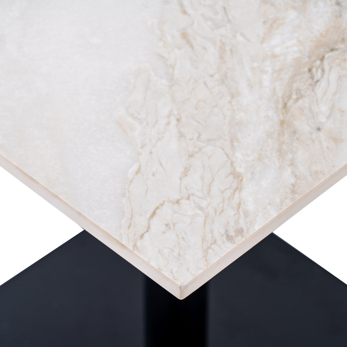 Romanby Stone Large Square Dining Table - image 2