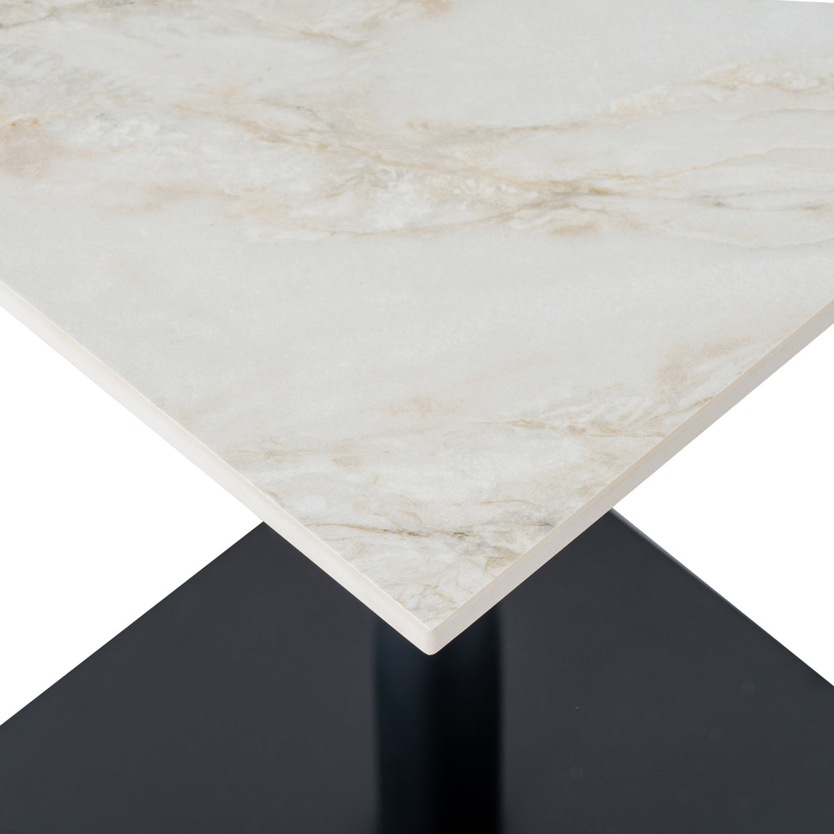 Romanby Stone Square Dining Table - image 3