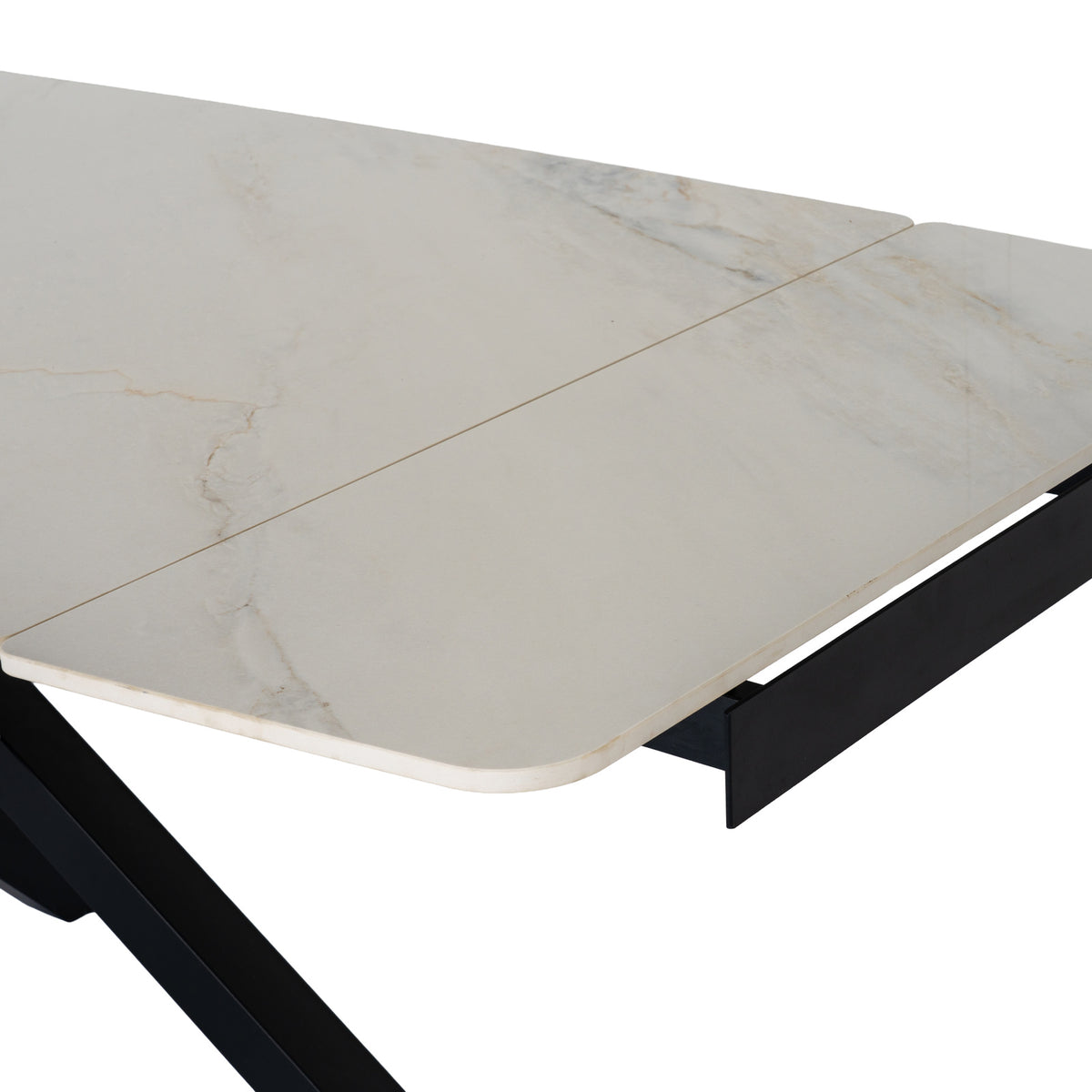 Romanby Stone Extending Dining Table - image 4