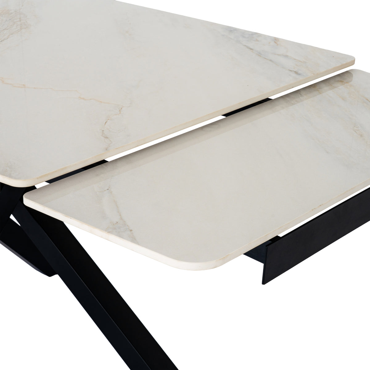 Romanby Stone Extending Dining Table - image 5